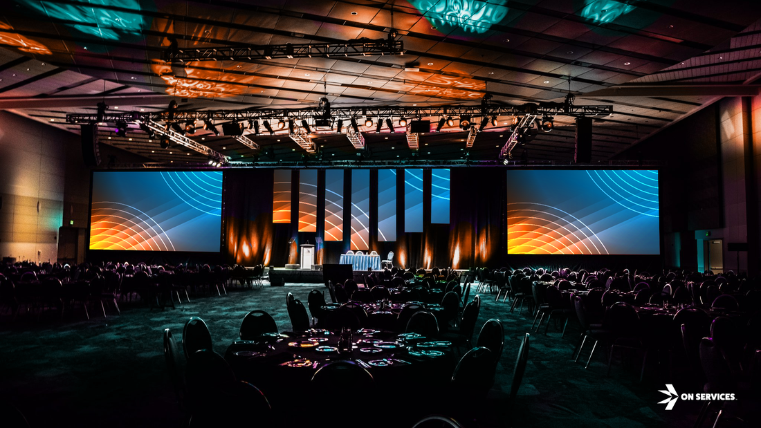 LED Towers with Projection Outboards – ON Services Studio